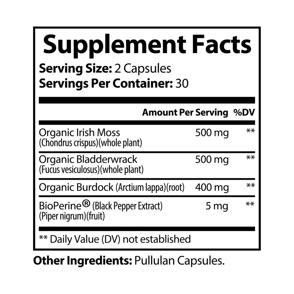 Hapi Herbs Sea Moss Supplement