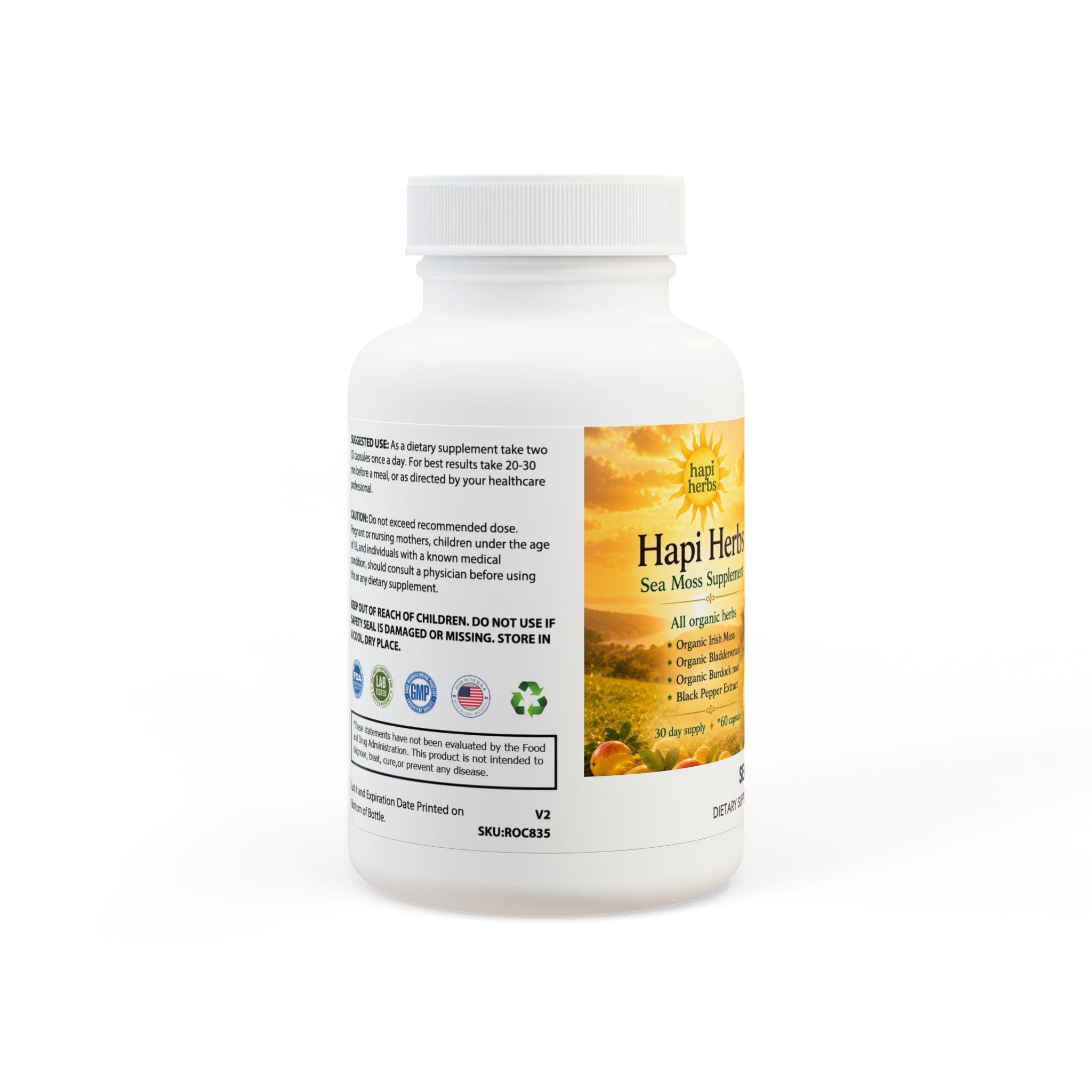 Hapi Herbs Sea Moss Supplement