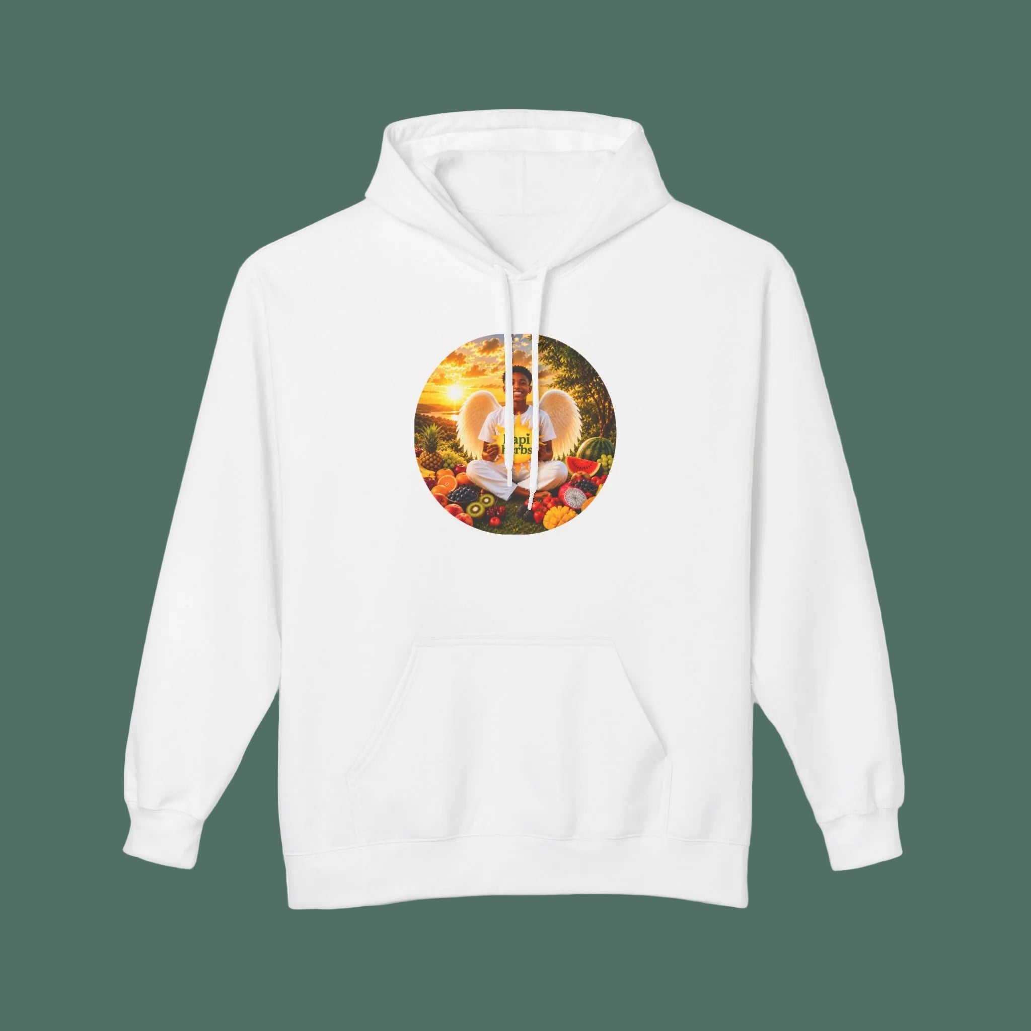 Hapi Herbs Spiritual Fruit Graphic Hoodie