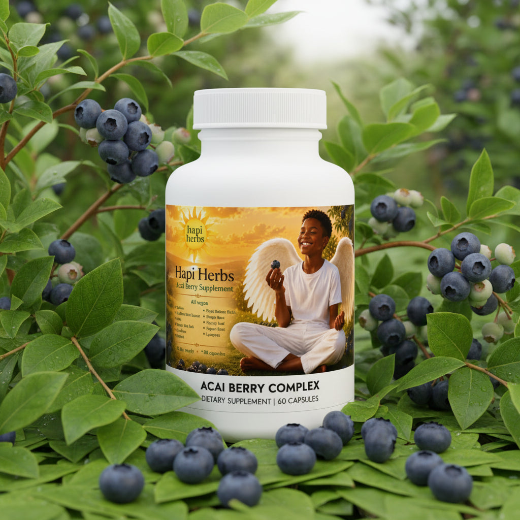 Hapi Herbs Acai Berry Supplement