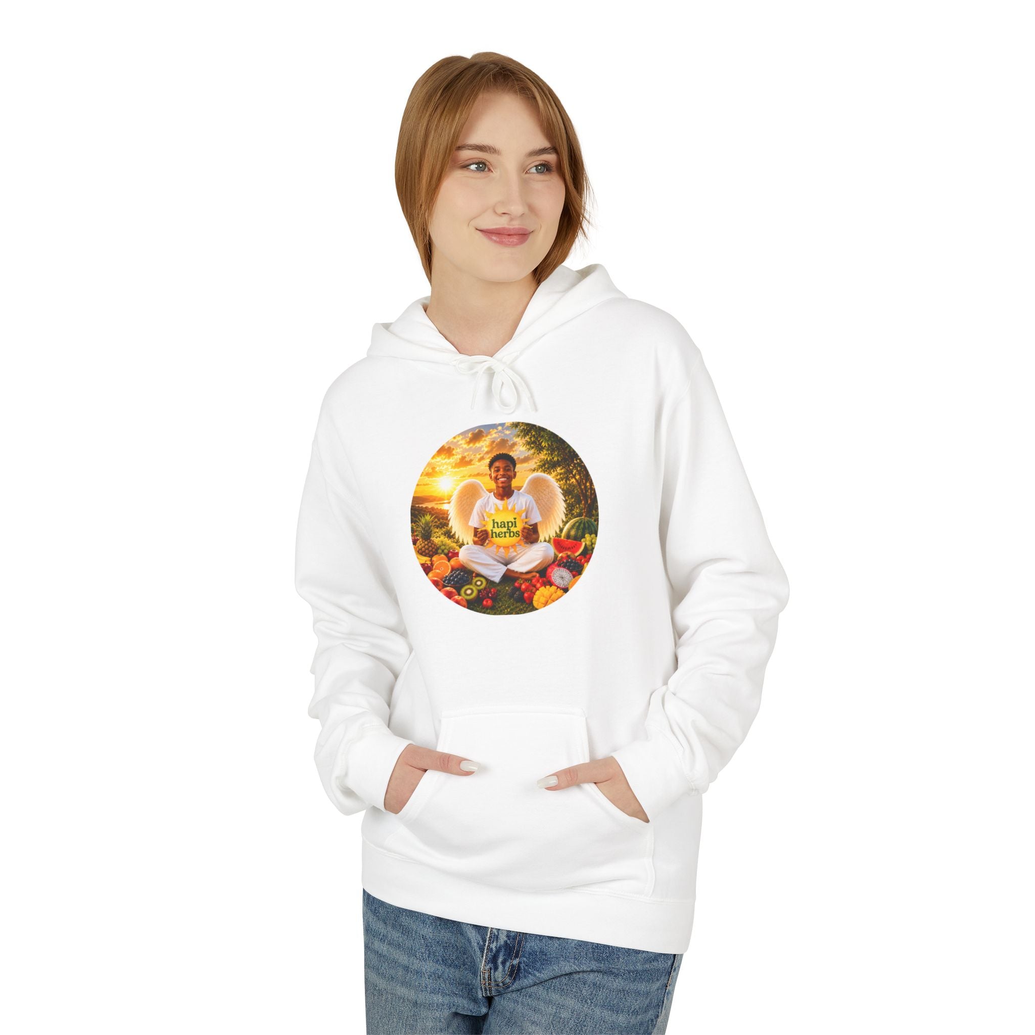 Hapi Herbs Spiritual Fruit Graphic Hoodie