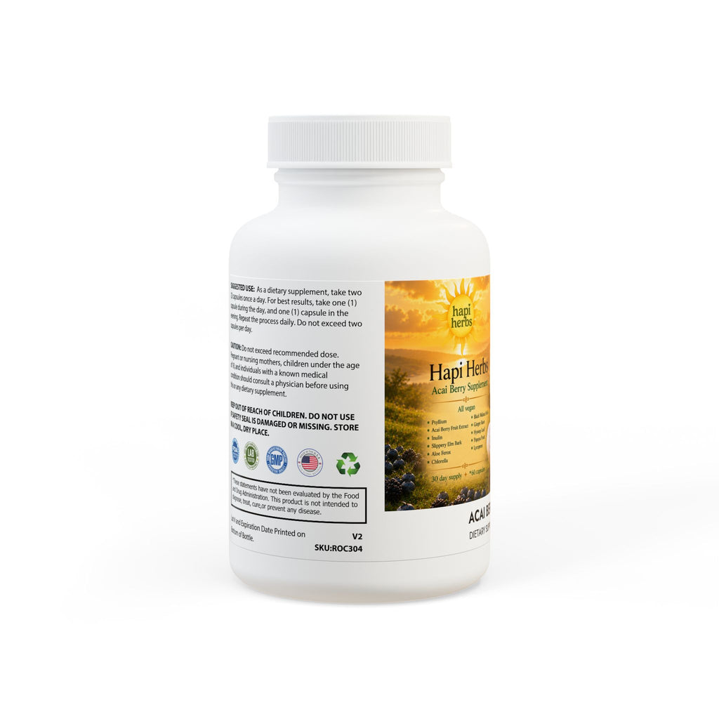 Hapi Herbs Acai Berry Supplement