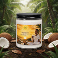 Hapi Herbs Coconut Cream + Cardamom Scented Soy Candle